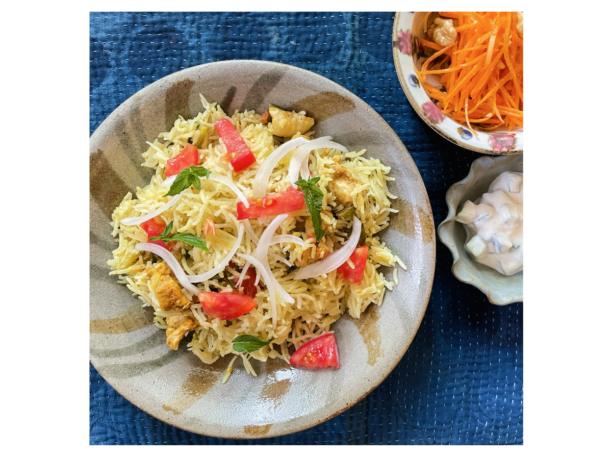 おうちミント”でビリヤニとモヒートつくろうっ | Aiba＋Green｜相羽